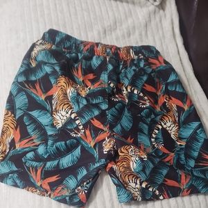 Boys summer tropical shorts